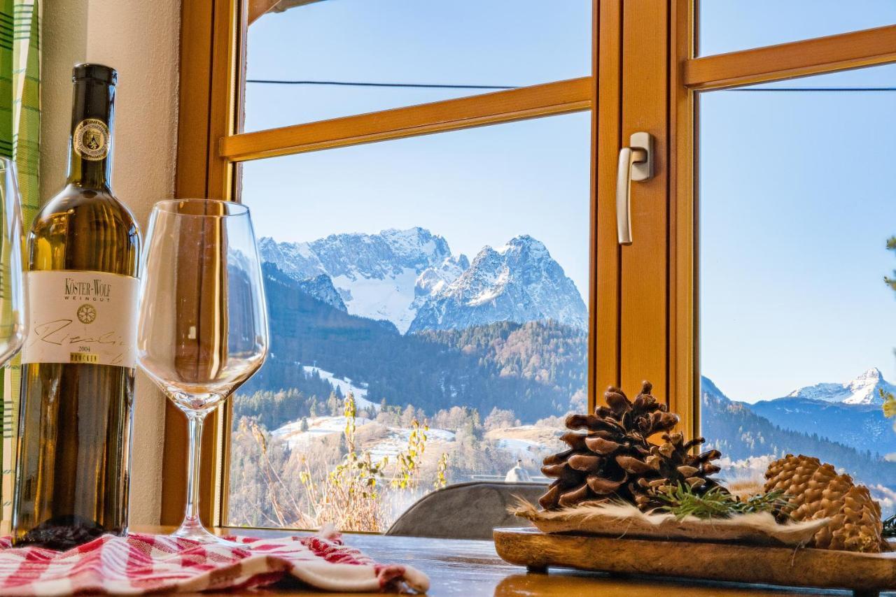 Zur Schoenen Aussicht Hotel Garni Garmisch-Partenkirchen Ngoại thất bức ảnh