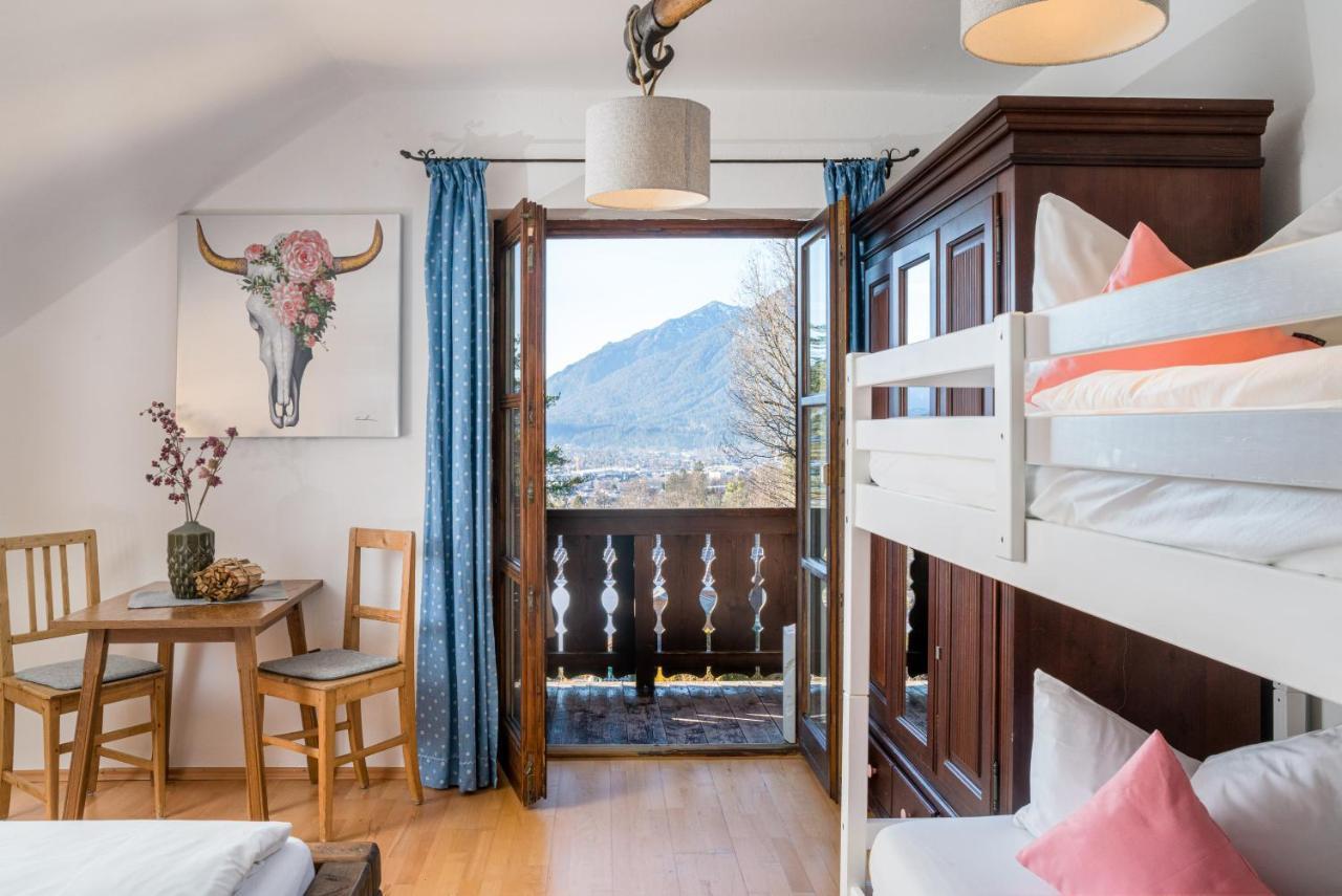 Zur Schoenen Aussicht Hotel Garni Garmisch-Partenkirchen Ngoại thất bức ảnh